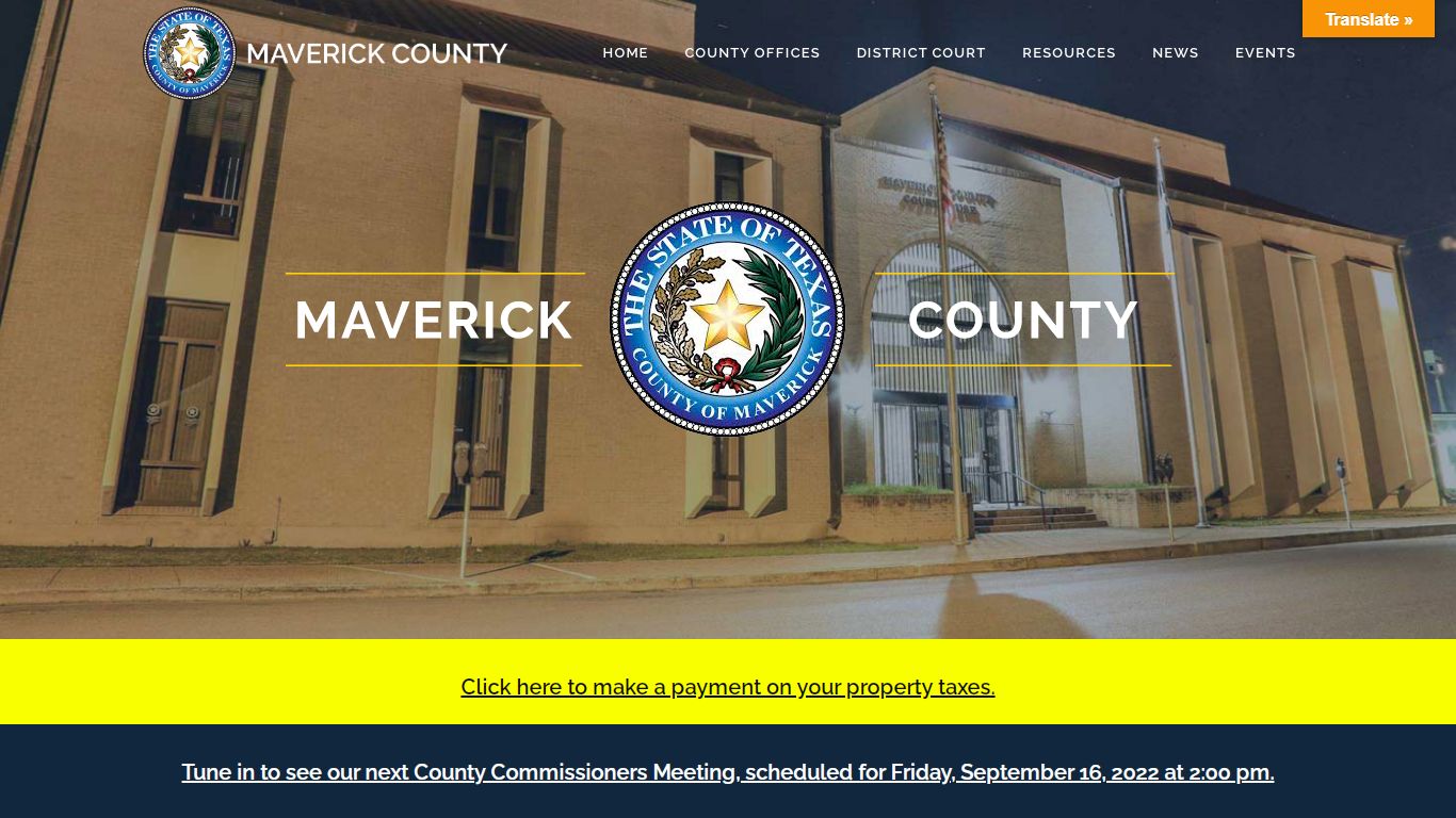 Maverick County | Maverick County, Texas - Working For A Better Today ...