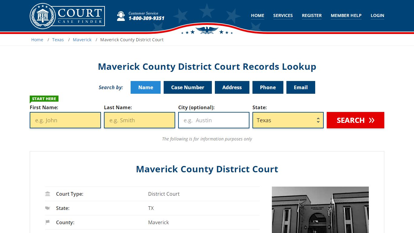 Maverick County District Court Records Lookup - CourtCaseFinder.com